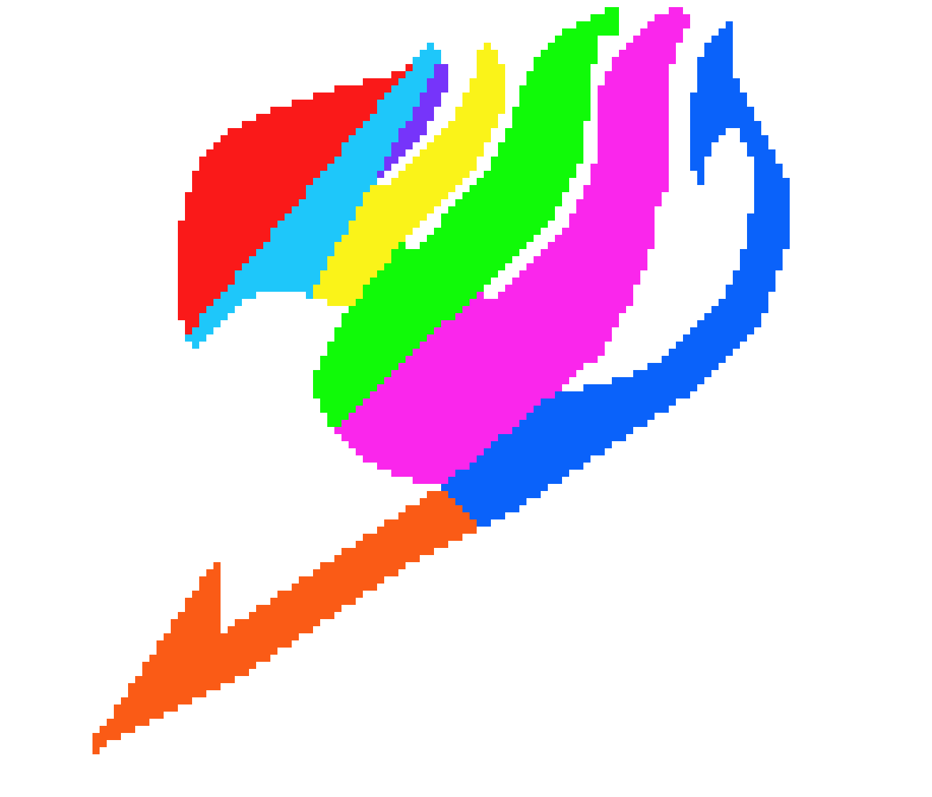 [9664c4] Fairy Tail Rainbow Emblem