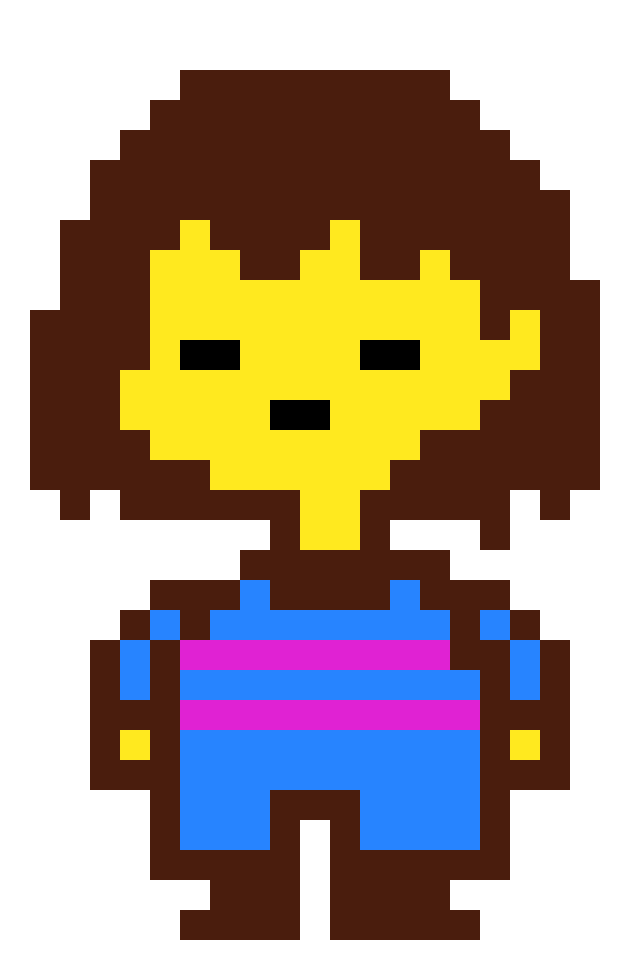 Undertale Frisk Sprite