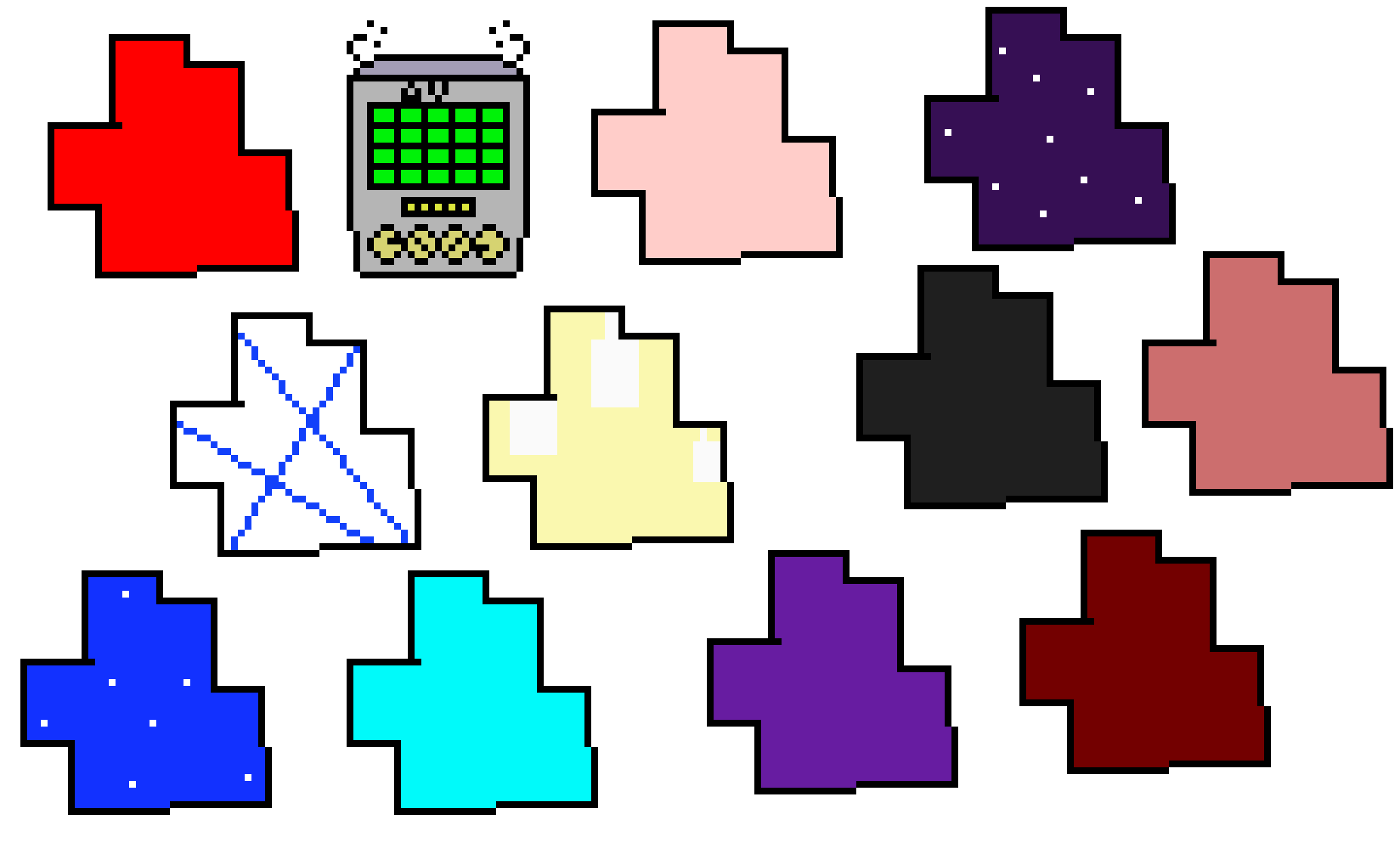 Au machine : you can go to dust fell or to dodole 