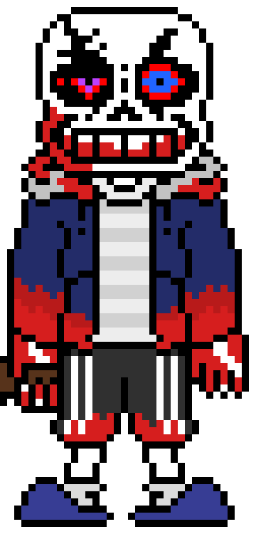 [d6b045] Persecutor: HEHEHEHE *Yeets Hate Sans at Chara*