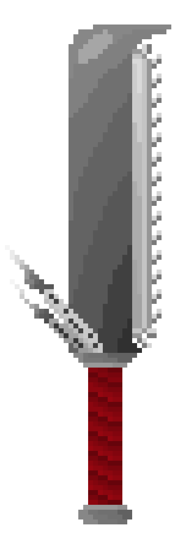 [b00447] chainsaw sword