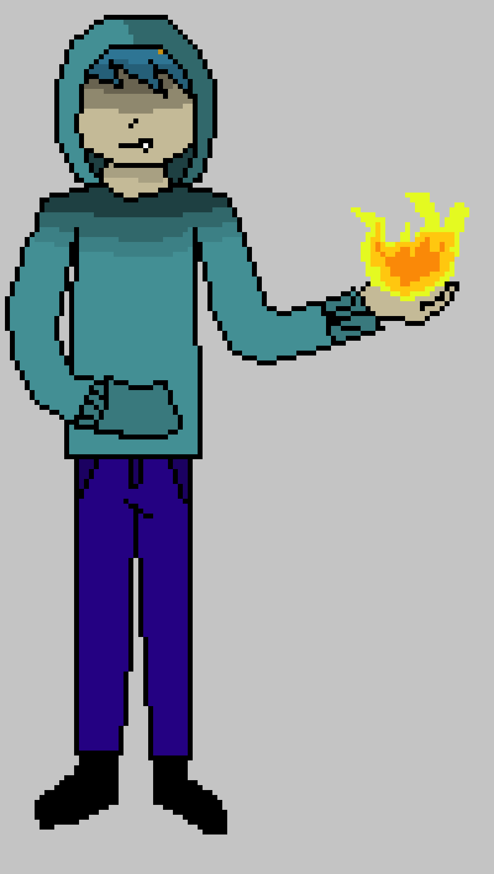 [3a33bd] Throws fireball at the girl that said im the impossible-Cade