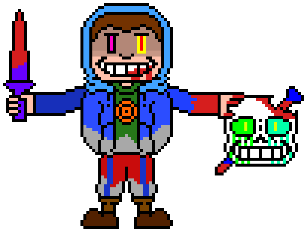 [d6b045] Gangster Jacob: *Merges Matrix, Acid and Terror* That's there lesson