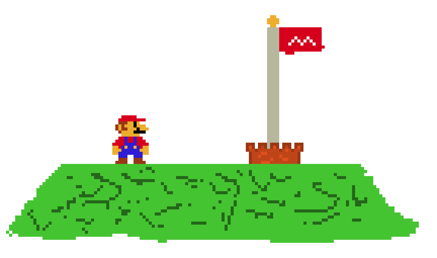 [f57973] mario pixel