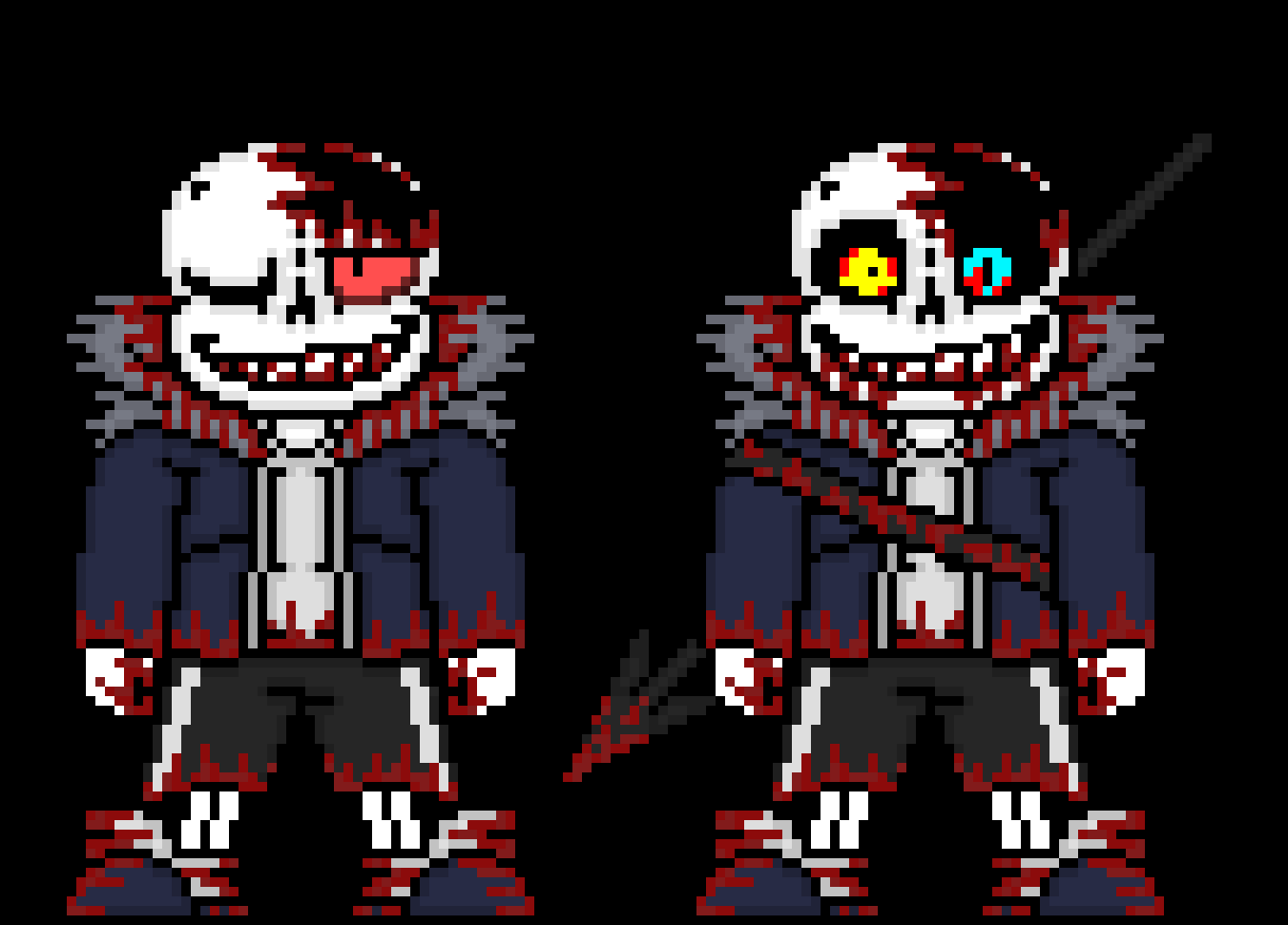 [57dac4] the funny Horror Sans and IHSP! HorrorHorror Sans