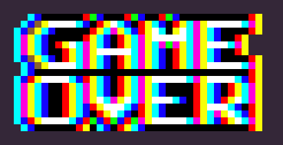 [37a162] Game Over 