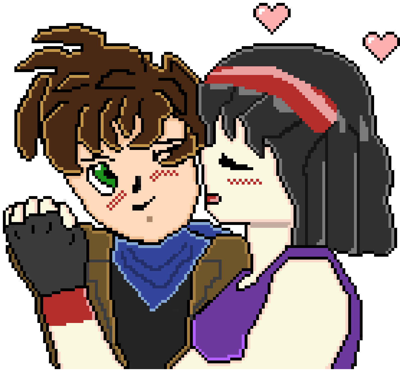 [e2977b] Sahles kissing Zach 2