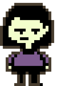 [e20099] Custom Undertale Human Sprite Template