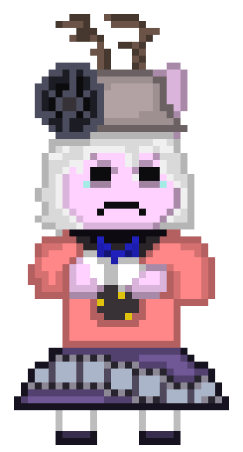 [2b2cca] Linda angry crying hands together sprite