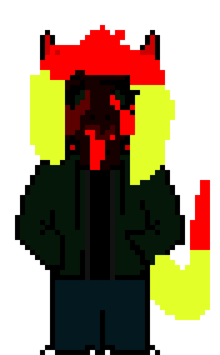 [904ba9] red smile pops out she has blood dripping from her mouth hehehe I have awoken