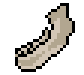 [e9eed5] Skull jaw bone