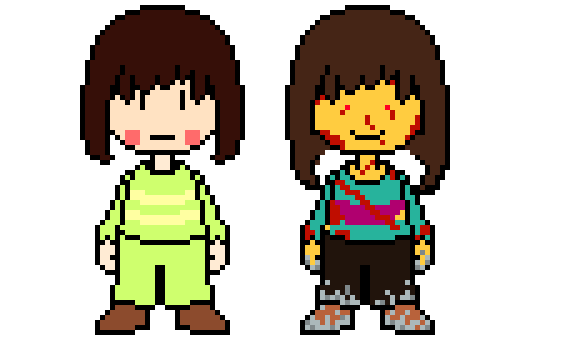 [5efc60] B-Tale Chara And Frisk