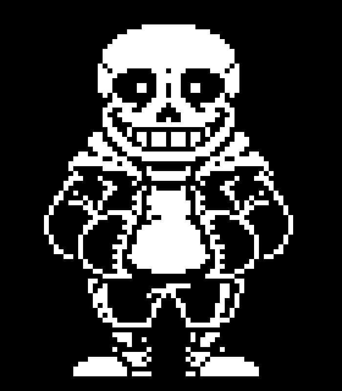 UNDERTALE BETRAYER - Sans sprite reuploaded