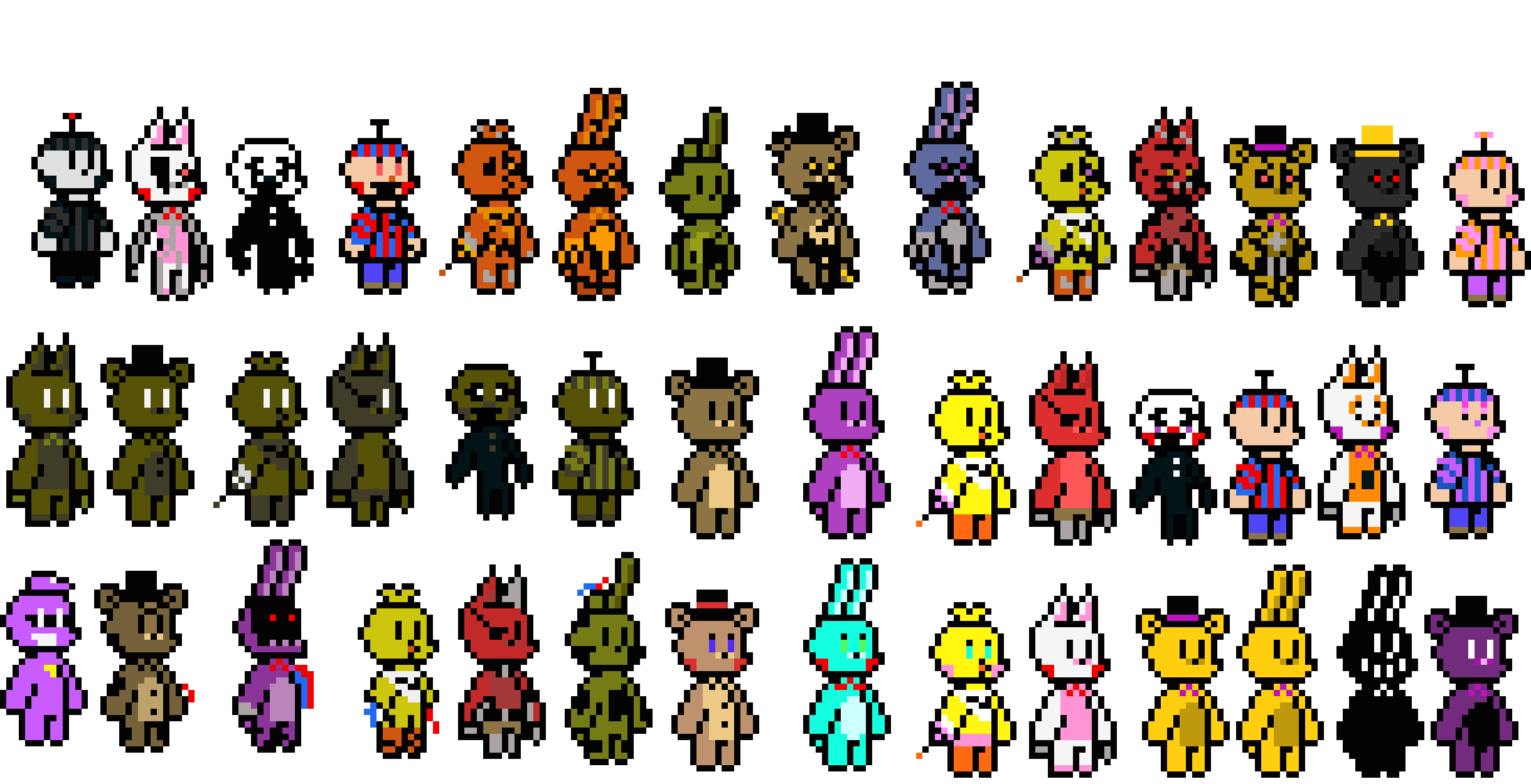 Chibimatronics full sheet for now. -T