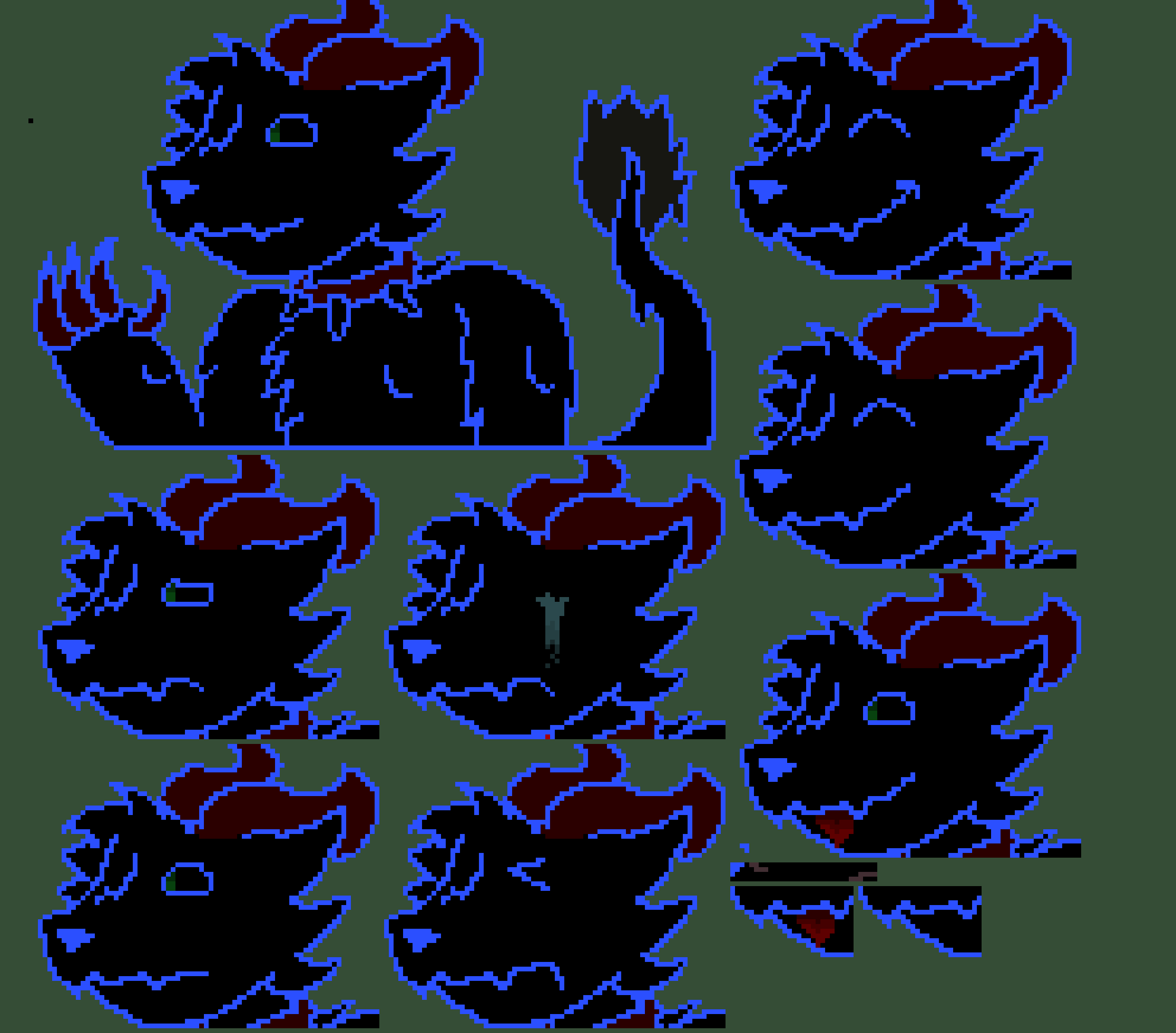 Nightmare Terrie | The palette... Also I wonder... When will I or someone else do Dream Terrie?...