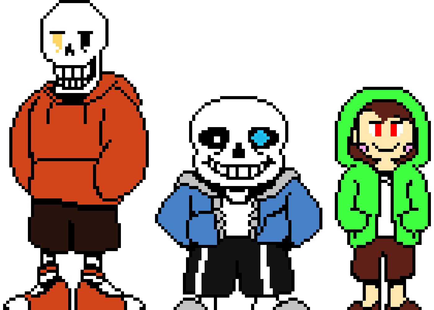 [b476ff] The Bad Time Trio.