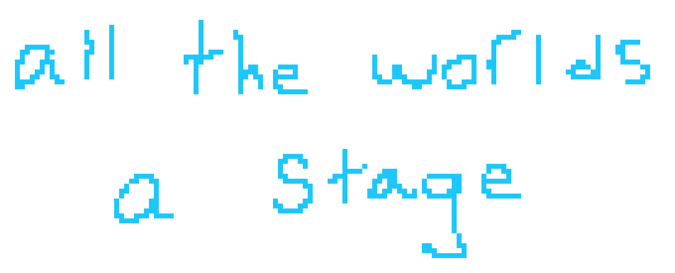 [9664c4] all the worlds a stage