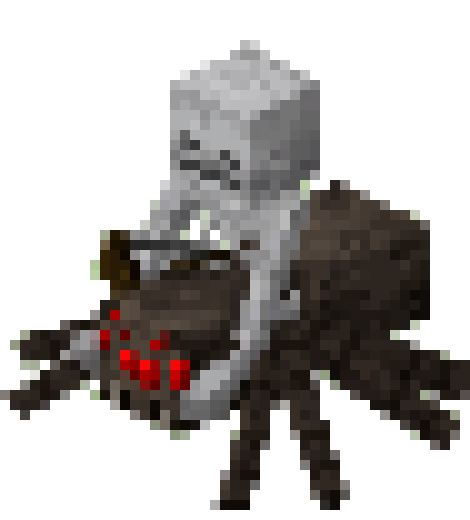 [990543] Spider Jockey Minecraft