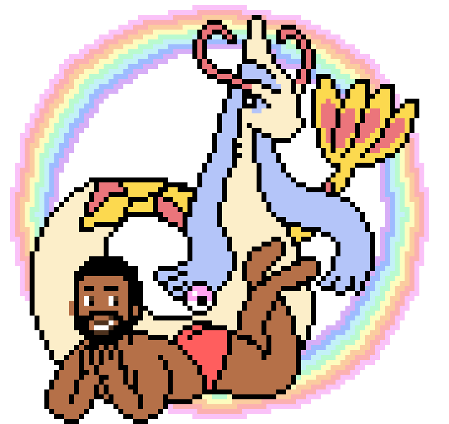 [e9e671] Kevan & Milotic (Shiny Rainbow no Hearts)