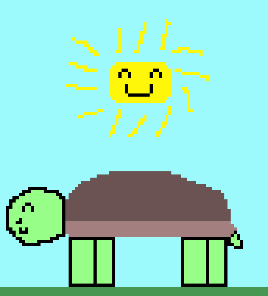 [9664c4] Cute Turtle