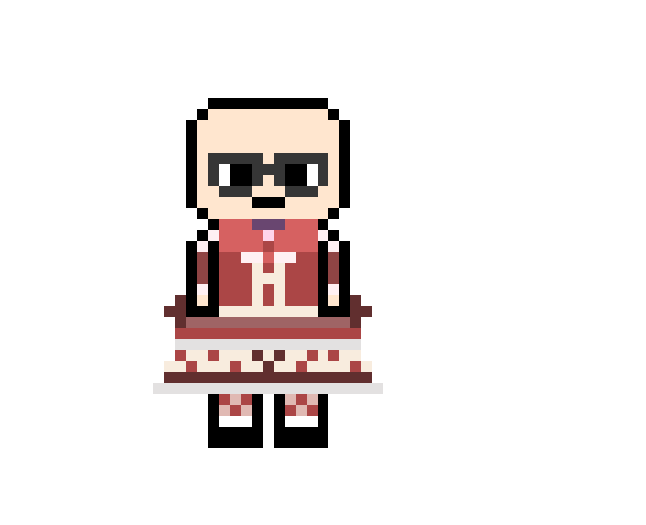[b48582] Danganronpa Pixel Sprite Base