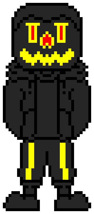 [d6b045] Hate!Jacob: Oi you can't be here *He fights Glitchfected Sans*