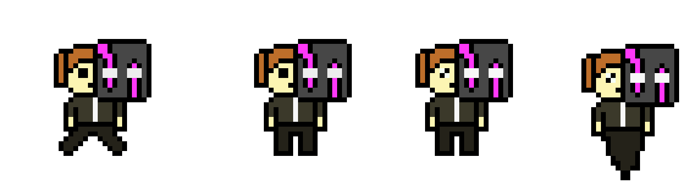 [786c7d] danganronpa pixel sprite base