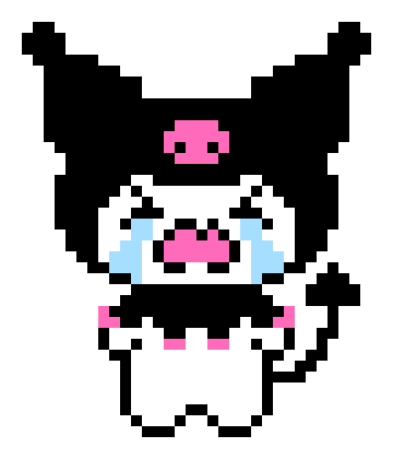 [ae024c] Kuromi crying