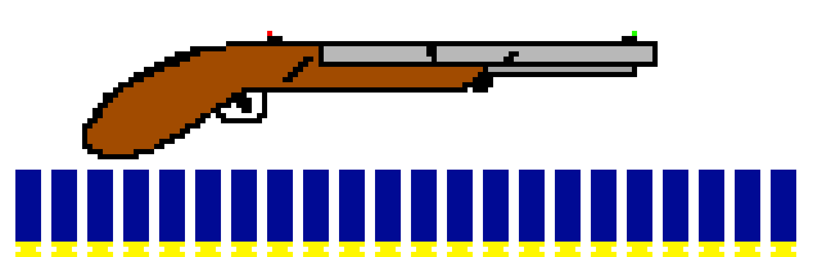 [9664c4] Double Barrel Shotgun w/ shells