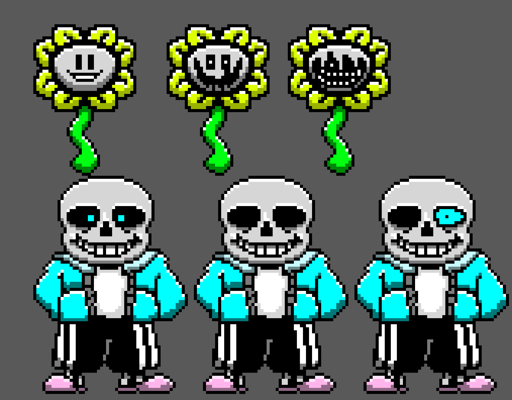 [01d824] flowey..... AND SANS