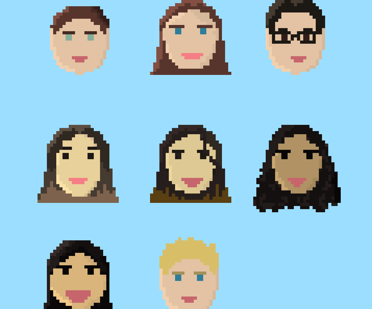 [3a1421] 8 bit video game characters