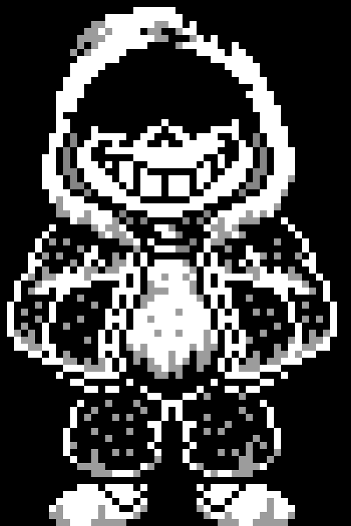 [63ceb7] *chaotic became sans* heh this is much better
