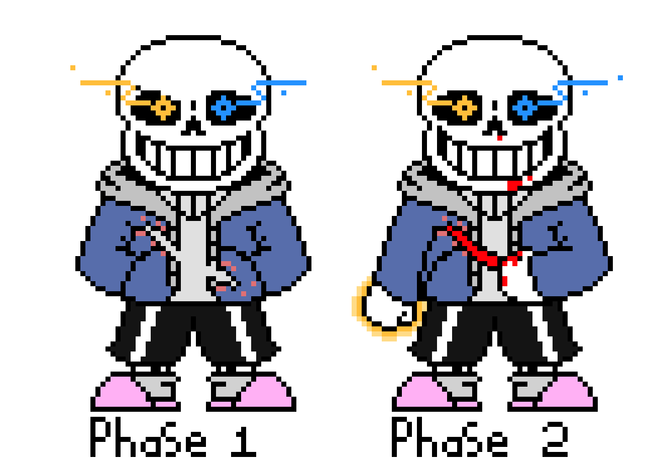 Genocidetale Sans Phase 1 and 2