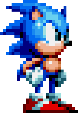 [86c4ca] Sonic 1 Remastered - Knuckles The Echidna Sprite