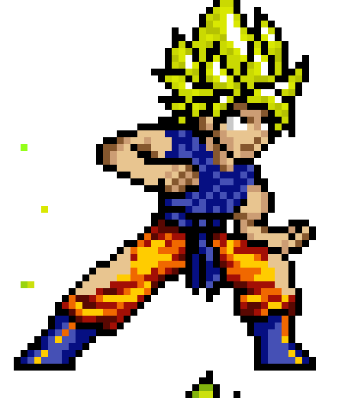 [993fcc] DBZ What If Goku Had Broly’s Potential? Super Saiyan God Lime Form W/No Control 