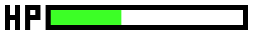 [cff6cb] HP Bar 40%
