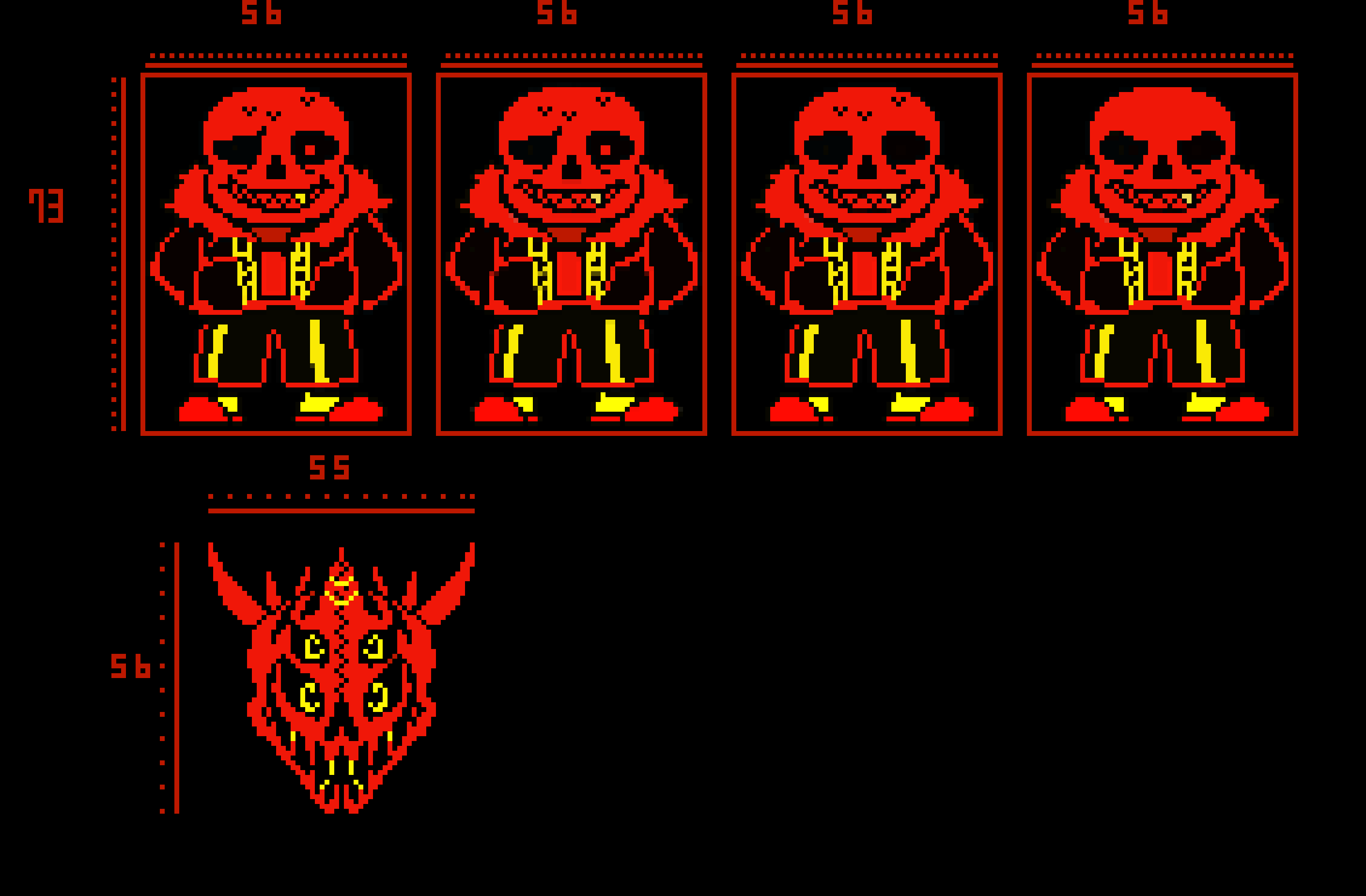 [8e86b8] UnderFell Sans's Edited Sprites