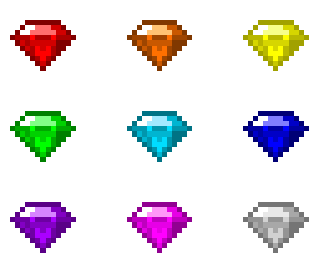 9!!! Chaos Emeralds!!!