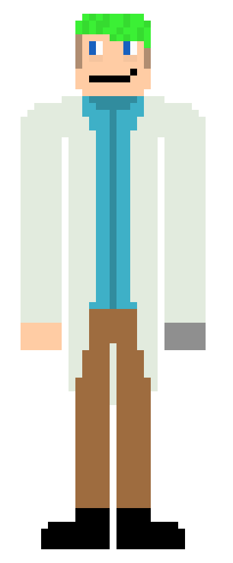[9664c4] scientist cyborg arm