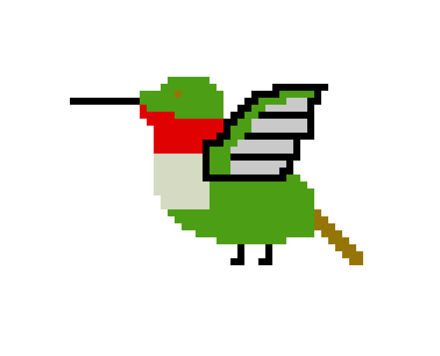 [9664c4] humming bird 
