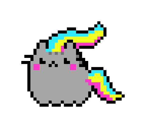 [9664c4] uncomfertabale unicorn pusheen