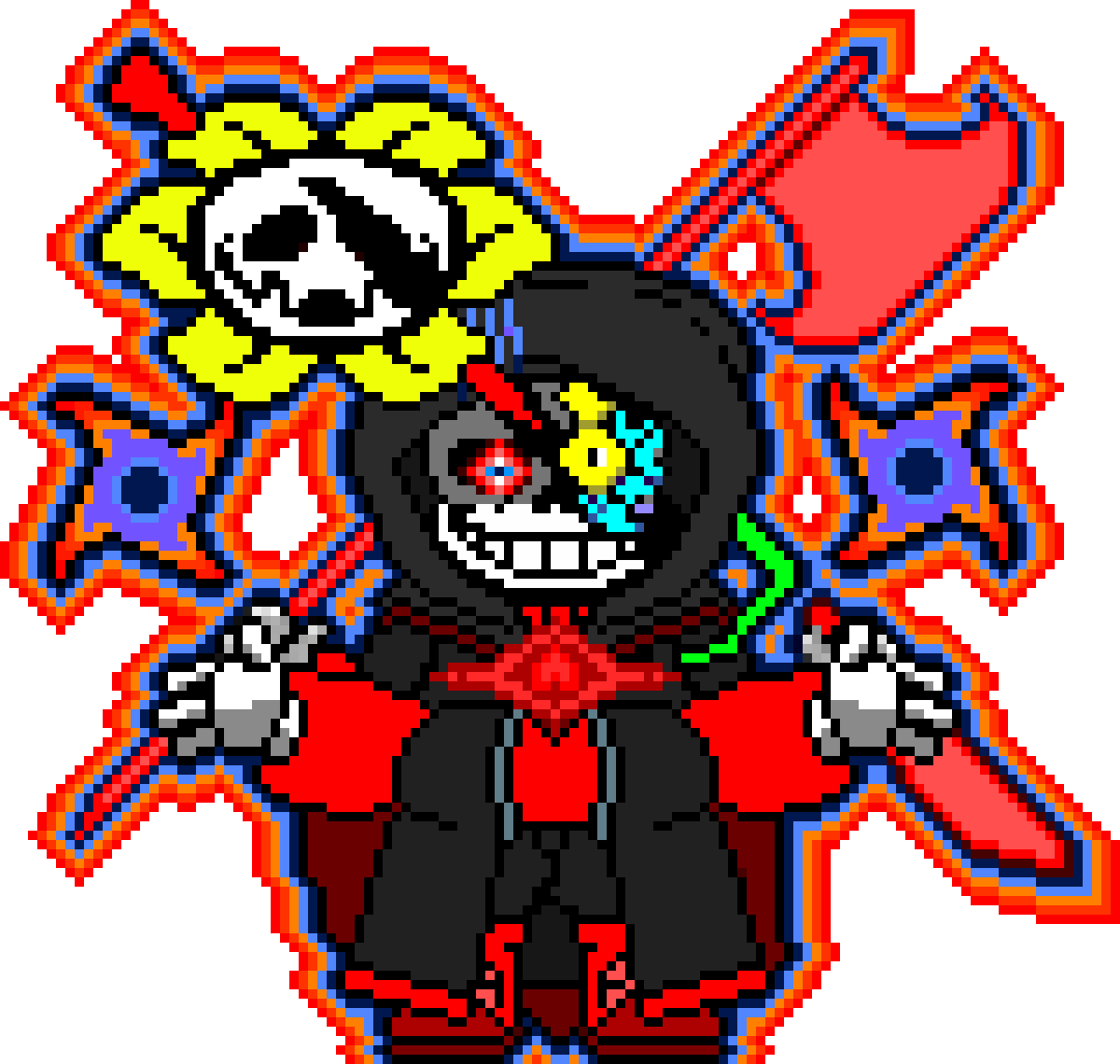 [3266b9] Nova!Scutal (Nova!San!Sans - "God's Eyes" Form)