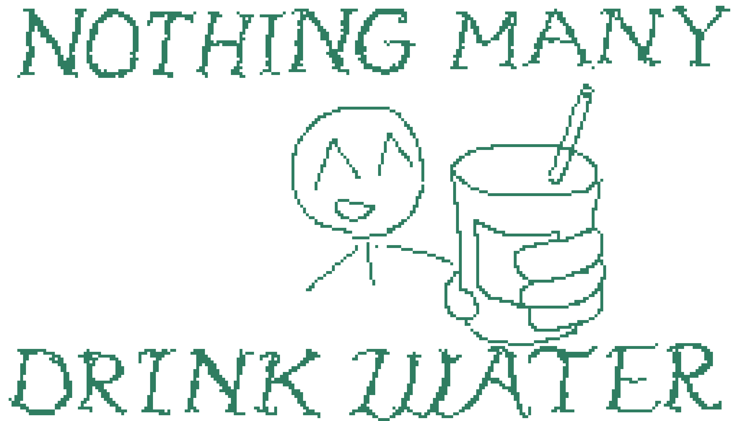 [cd4aeb] nothing many drink water