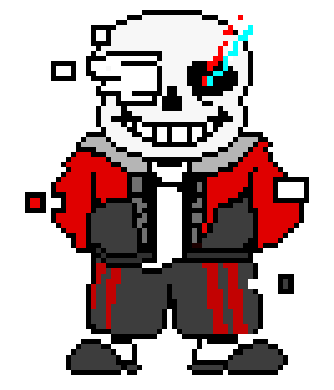 [f72442] Determined! Sans Sprite 4