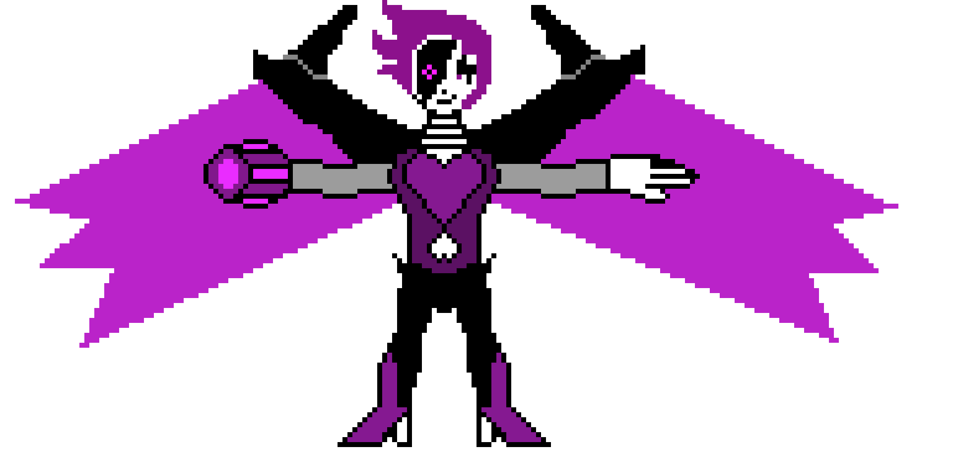 [9664c4] Void! Mettaton Neo Mega Sprite