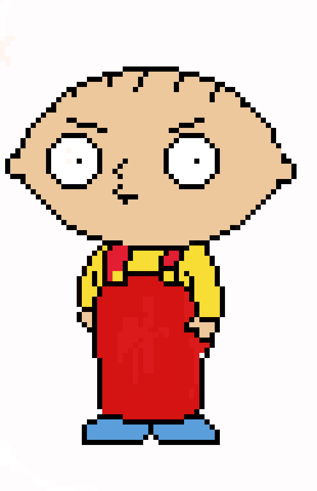 Stewie pixel art
