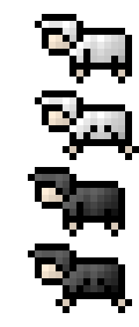 [ac0645] Pixel Sheep