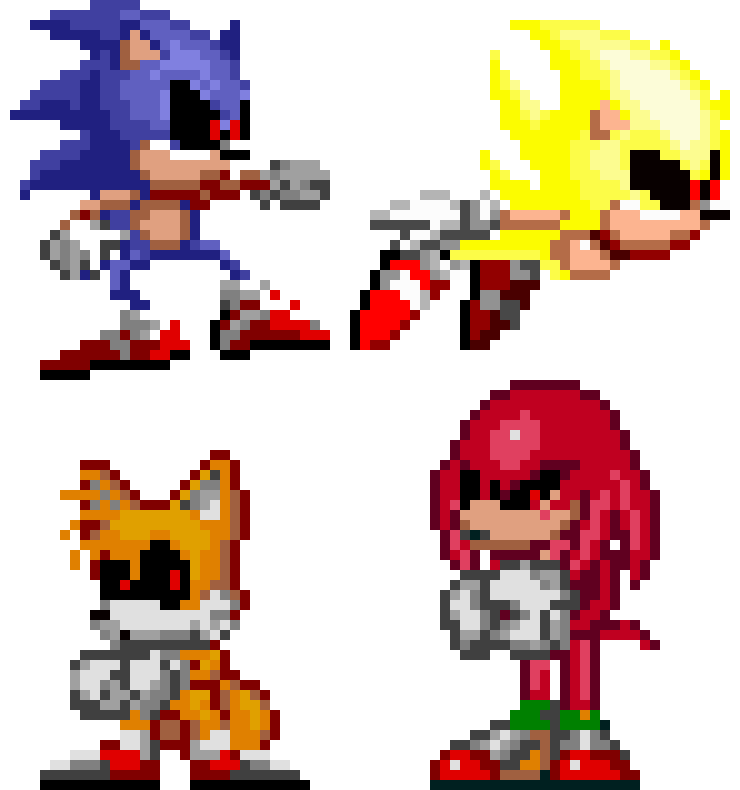 [c8eea6] Sonic.exe 1X characters