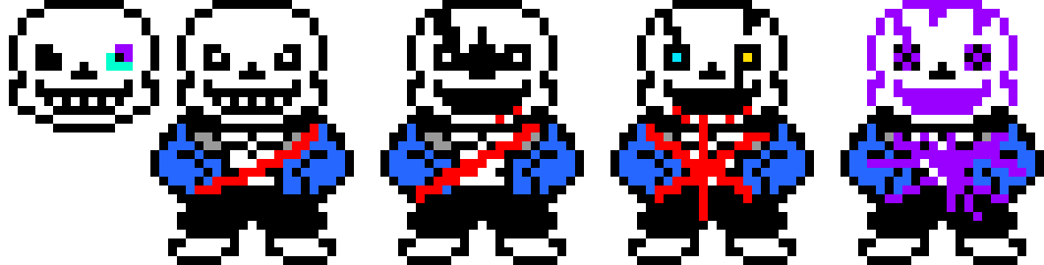 Sans last breath phase1,3,5, and 7