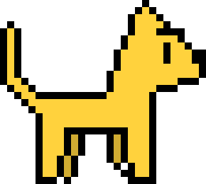 8-bit dog/cat